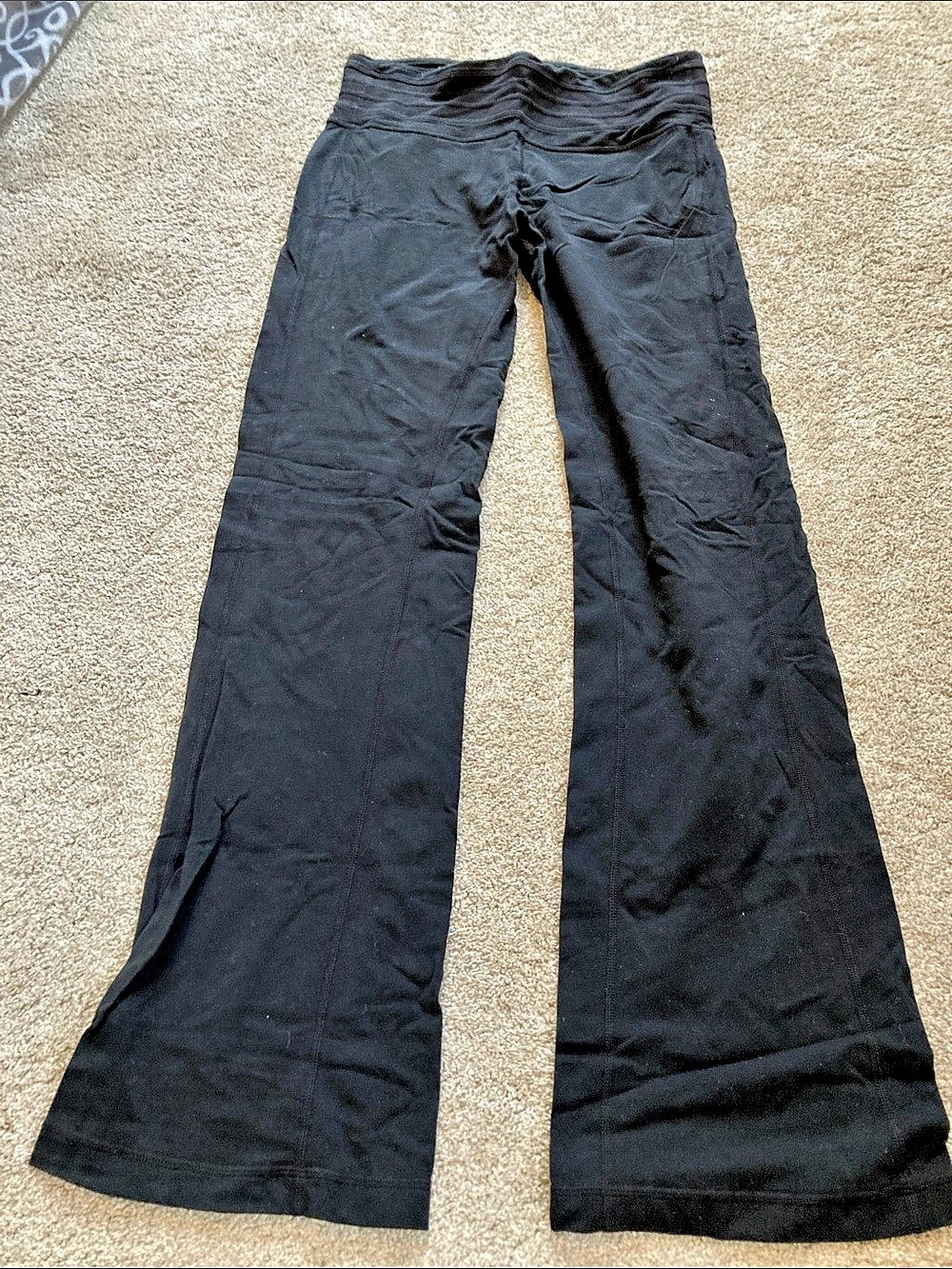 PrAna flare yoga  Pants in Black Size Medium